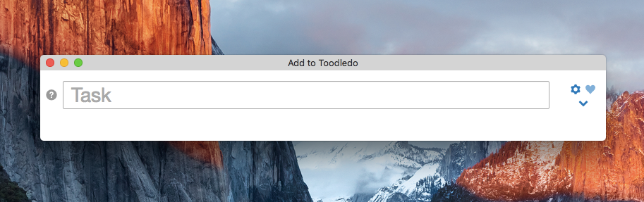 Quick Add screenshot